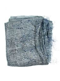 Modelo: Gris Pañuelos Fulares y Pareos - Foulard viscosa, cuadrado, FUKA07 - Modelo Gris