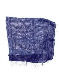 Modelo: Azul os Foulard viscosa, cuadrado, Mod Azul os