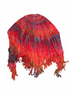Modelo: Rojo mult Pañuelos Fulares y Pareos - Chal que puede usarse de mil FUPN01 - Modelo Rojo mult