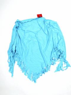 Modelo: Azul Pañuelos Fulares y Pareos - Chal que puede usarse de mil FUPN01P - Modelo Azul