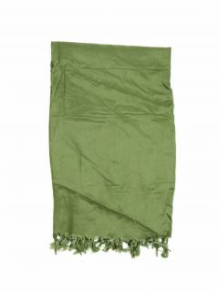 Pañuelos Fulares y Pareos - Pareo de rayón en colores FUPN02 - Modelo Verde