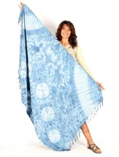Pareo de rayón Tie Dye [FUPN03]. Pañuelos Fulares y Pareos para comprar al por mayor o detalle  en la categoría de Complementos Hippies Alternativos  | ZAS.