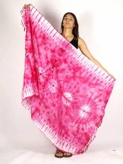 Pareo de rayón Tie Dye [FUPN03]. Pañuelos Fulares y Pareos para comprar al por mayor o detalle  en la categoría de Complementos y Accesorios Hippies  Alternativos  | ZAS.