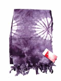Modelo: Morado Pañuelos Fulares y Pareos - Pareo de rayón en colores FUPN03 - Modelo Morado
