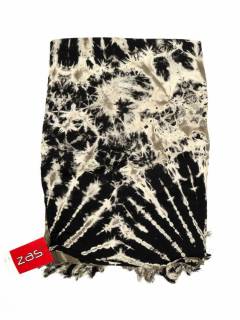 ZAS robapinzas.com | Pareo de rayón en colores Tie Dye multicolor. Para usarlo de milformas. la playa, falda, chal etc.