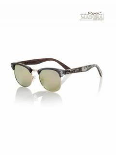 Gafas de Madera - Root Sunglasses - Gafas de sol con patillas GFDS11 - Modelo Malva revo