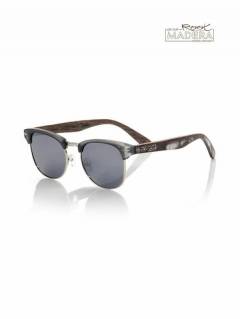Modelo: Gris revo Gafas de Madera - Root Sunglasses - Gafas de sol con patillas GFDS11 - Modelo Gris revo