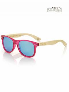 Gafas de Madera - Root Sunglasses - Gafas de sol con patillas GFDS18 - Modelo Azul revo