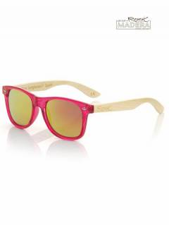 Gafas de Madera - Root Sunglasses - Gafas de sol con patillas GFDS18 - Modelo Rojo revo