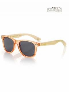 Gafas de Madera - Root Sunglasses - Gafas de sol con patillas GFDS20 - Modelo Grises