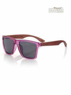Gafas de Madera - Root Sunglasses - Gafas de sol con patillas GFDS31 - Modelo Grises
