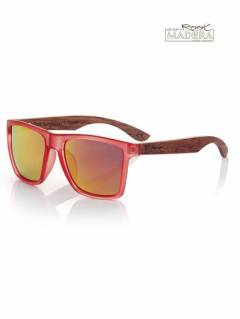 Gafas de Madera - Root Sunglasses - Gafas de sol con patillas GFDS32 - Modelo Rojo revo