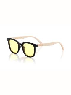 Modelo: Amarillo Gafas de Sol Madera - Root - Gafas de sol con patillas GFDS52 - Modelo Amarillo