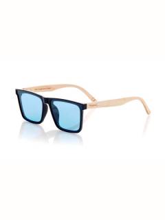 Modelo: Azul Gafas de Sol Madera - Root - Gafas de sol con patillas GFDS53 - Modelo Azul