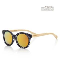 Modelo: Naranja revo Gafas de Madera - Root - Gafas de sol con patillas GFFR17 - Modelo Naranja revo