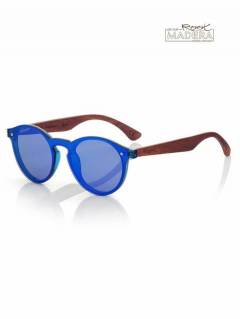 Gafas de sol de Madera SUN BLUE, para comprar al por mayor o detalle.[GFFR24]