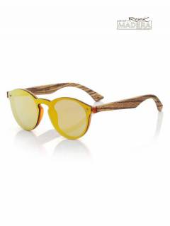 Gafas de sol de Madera SUN ORANGE, para comprar al por mayor o detalle.[GFFR26]