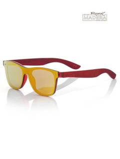 Gafas de sol de Madera SKY RED, para comprar al por mayor o detalle.[GFFR31]