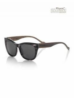 Gafas de Madera - Root Sunglasses - Gafas de sol con patillas GFGU05 - Modelo Grises