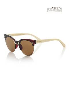 Gafas de Madera - Root - Gafas de sol con patillas GFGU10 - Modelo Marrón