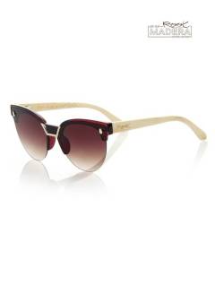 Modelo: Marrón degradado Gafas de Madera - Root - Gafas de sol con patillas GFGU10 - Modelo Marrón degradado