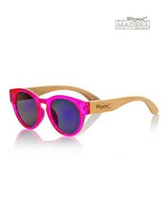 Modelo: Morado revo Gafas de Sol de Madera Root - Gafas de sol con patillas GFJA10 - Modelo Morado revo
