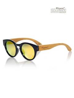 Modelo: Naranja revo Gafas de Sol de Madera Root - Gafas de sol con patillas GFJA12 - Modelo Naranja revo
