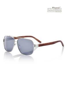 Modelo: Gris revo Gafas de Sol de Madera Root - Gafas de sol con patillas GFJA32 - Modelo Gris revo