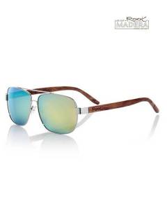Modelo: Amarillo revo Gafas de Sol de Madera Root - Gafas de sol con patillas GFJA32 - Modelo Amarillo revo