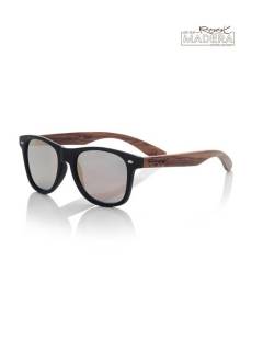 Modelo: Dorado revo Gafas de Madera - Root - Gafas de sol con patillas GFJA38 - Modelo Dorado revo