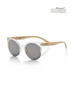 Modelo: Dorado revo Gafas de Sol de Madera Root - Gafas de sol con patillas GFJA42 - Modelo Dorado revo