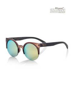 Modelo: Amarillo revo Gafas de Sol de Madera Root - Gafas de sol con patillas GFJA44 - Modelo Amarillo revo