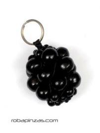 Modelo: Negro Cinturones Llaveros - Laavero racimos de bolas de LLBOU01 - Modelo Negro