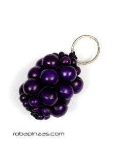 Modelo: Morado Cinturones Llaveros - Laavero racimos de bolas de LLBOU01 - Modelo Morado