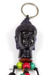 Detalle no seleccionable para compra Llavero cabeza de buda con detalle del producto