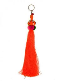 Llavero largo étnico tribal, para comprar al por mayor o detalle.[LLVP02]