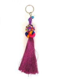 Modelo: Morado 2 Llaveros originales - Llaveros largos decorativos LLVP02 - Modelo Morado 2