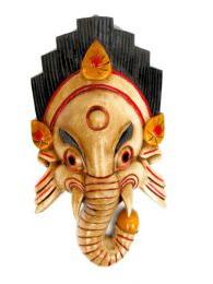 Modelo: Natural Decoración Etnica - máscara ganesh realizadas MASC12 - Modelo Natural