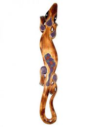 Modelo: Marrón cl Decoración Etnica - Gecko étnico tribal MASGE13 - Modelo Marrón cl