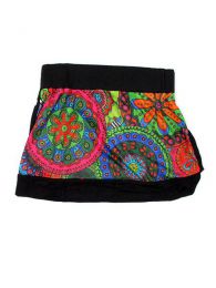 Detalle no seleccionable para compra Minifalda hippie expandex detalle del producto