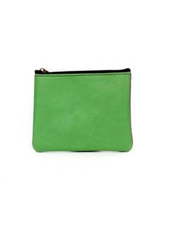 Modelo: Verde Carteras y Monederos - Monedero de cuero Bicolor MNVN02 - Modelo Verde