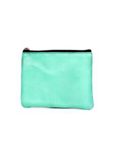 Modelo: Verde h Carteras y Monederos - Monedero de cuero Bicolor MNVN02 - Modelo Verde h