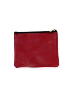 Modelo: Granate Carteras y Monederos - Monedero de cuero Bicolor MNVN02 - Modelo Granate