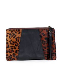 Cartera de Mano  Animal Print - Cuero, para comprar al por mayor o detalle.[MNVN04]