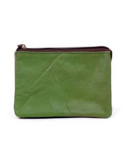 Modelo: Verde a Carteras y Monederos - Monedero de cuero triple multicolor MNVN05 - Modelo Verde a
