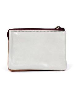 Modelo: Gris cl Carteras y Monederos - Monedero de cuero triple multicolor MNVN05 - Modelo Gris cl