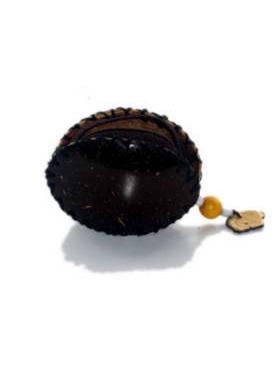 Monedero de coco, cremallera, cuerda para el cuello., para comprar al por mayor o detalle.[MOCO]