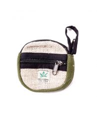 Cáñamo Hemp - Monedero de cáñamo MOHC05 - Modelo Verde