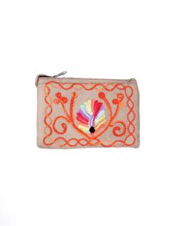  Monedero Piel melocotón tibet bordado para comprar al por mayor o detalle  en la categoría de   [MOKA01] .