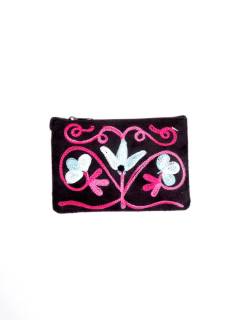 Modelo: Negro 253 Carteras y Monederos - Monedero de piel de melocotón MOKA01 - Modelo Negro 253